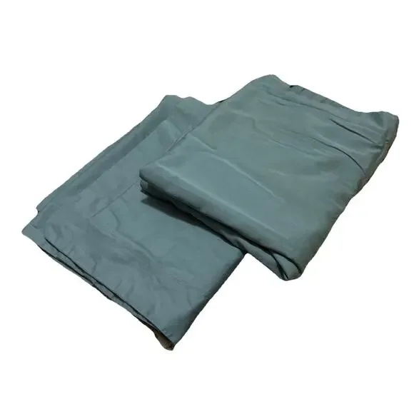 Ikea LUKTJASMIN King Duvet cover and pillow Shams Teal $ 1,600 New - EUC steal - Picture 8 of 10